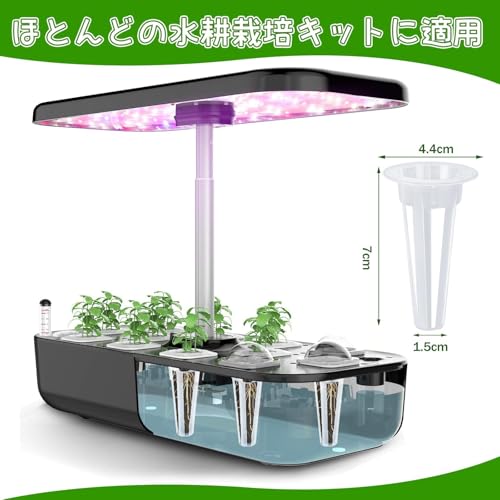 Neiang 水耕栽培 スポンジ 50個 定植かご 12個 水耕栽培 ポット 蓋 12個 すいこう栽培キット 水耕栽培 ラベルシール付き50枚 容器野菜植えスポンジ 栽培キット ピンセット×1個 水耕スポンジ 室内栽培 家庭菜園 (125 個セット)